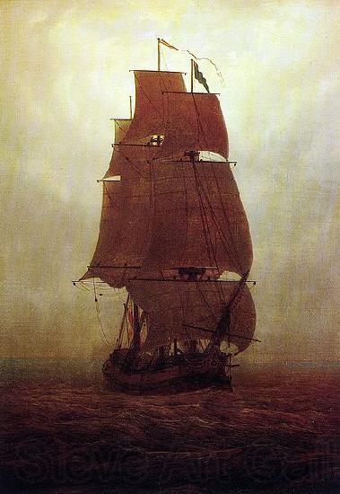 Caspar David Friedrich Segelschiff